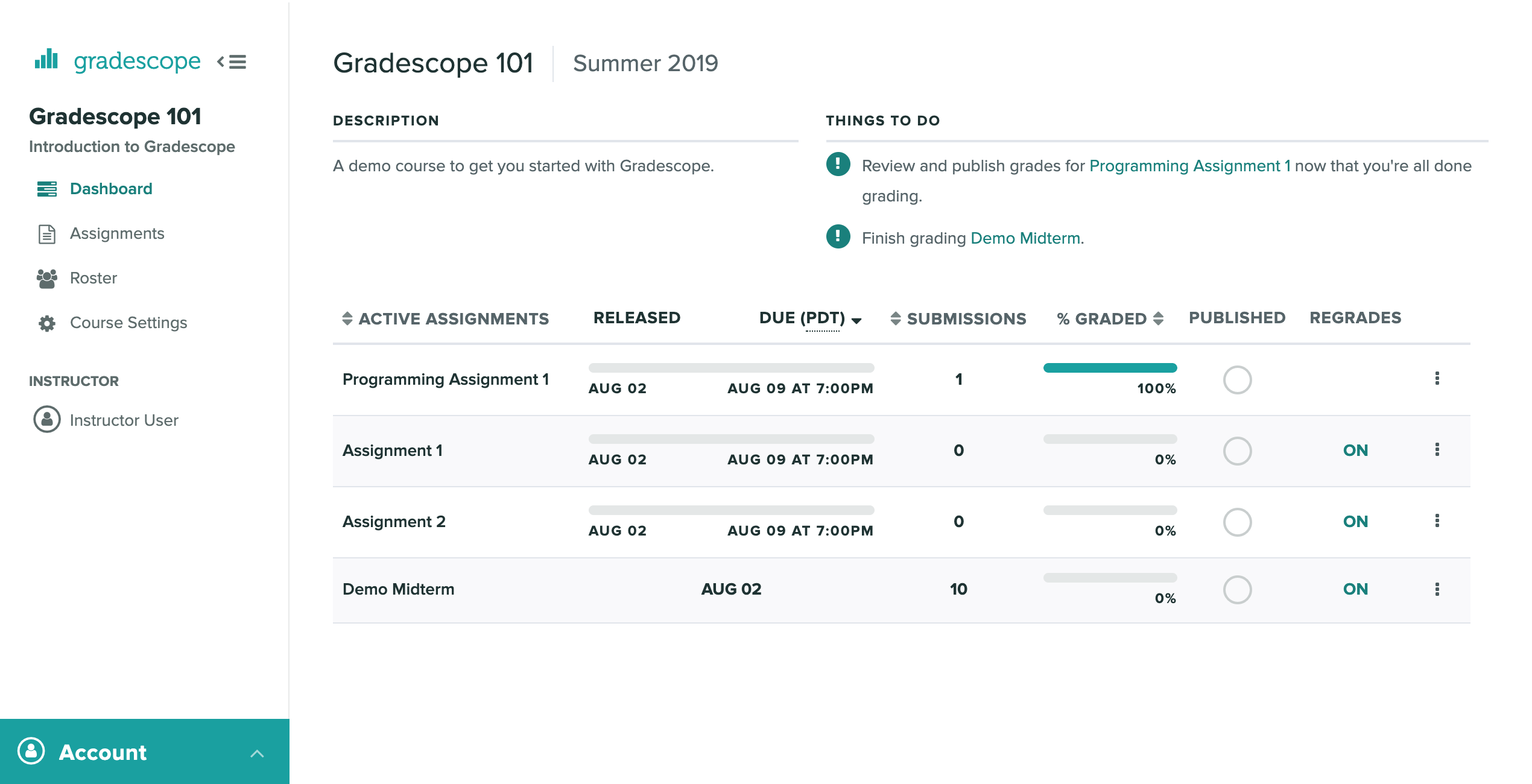 Gradescope AI grading tool for K-12 STEM assessments in 2025
